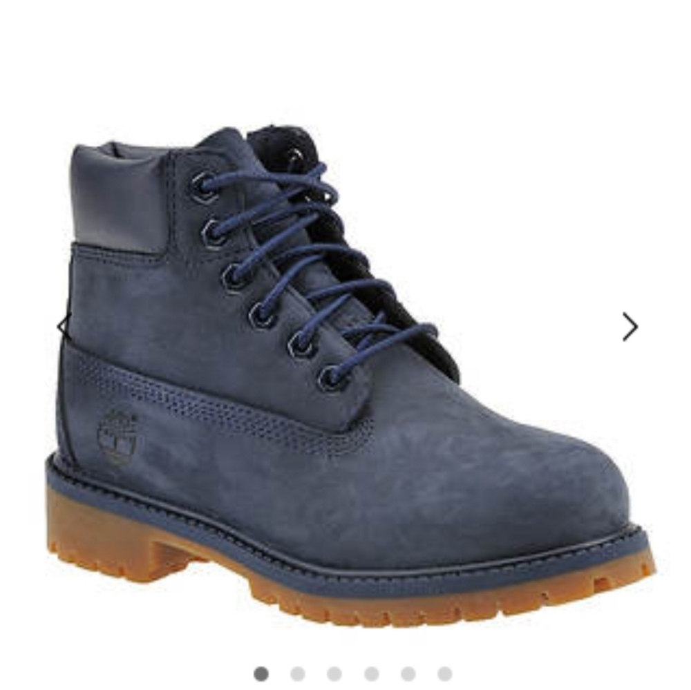 Navy blue Toddler Timberlands - Picture 1 of 11
